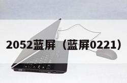 2052蓝屏（蓝屏0221）