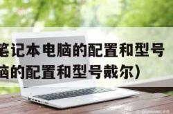 怎样查看笔记本电脑的配置和型号（怎样查看笔记本电脑的配置和型号戴尔）